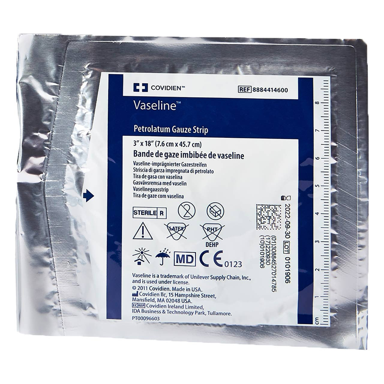Petrolatum Gauze, front of packaging