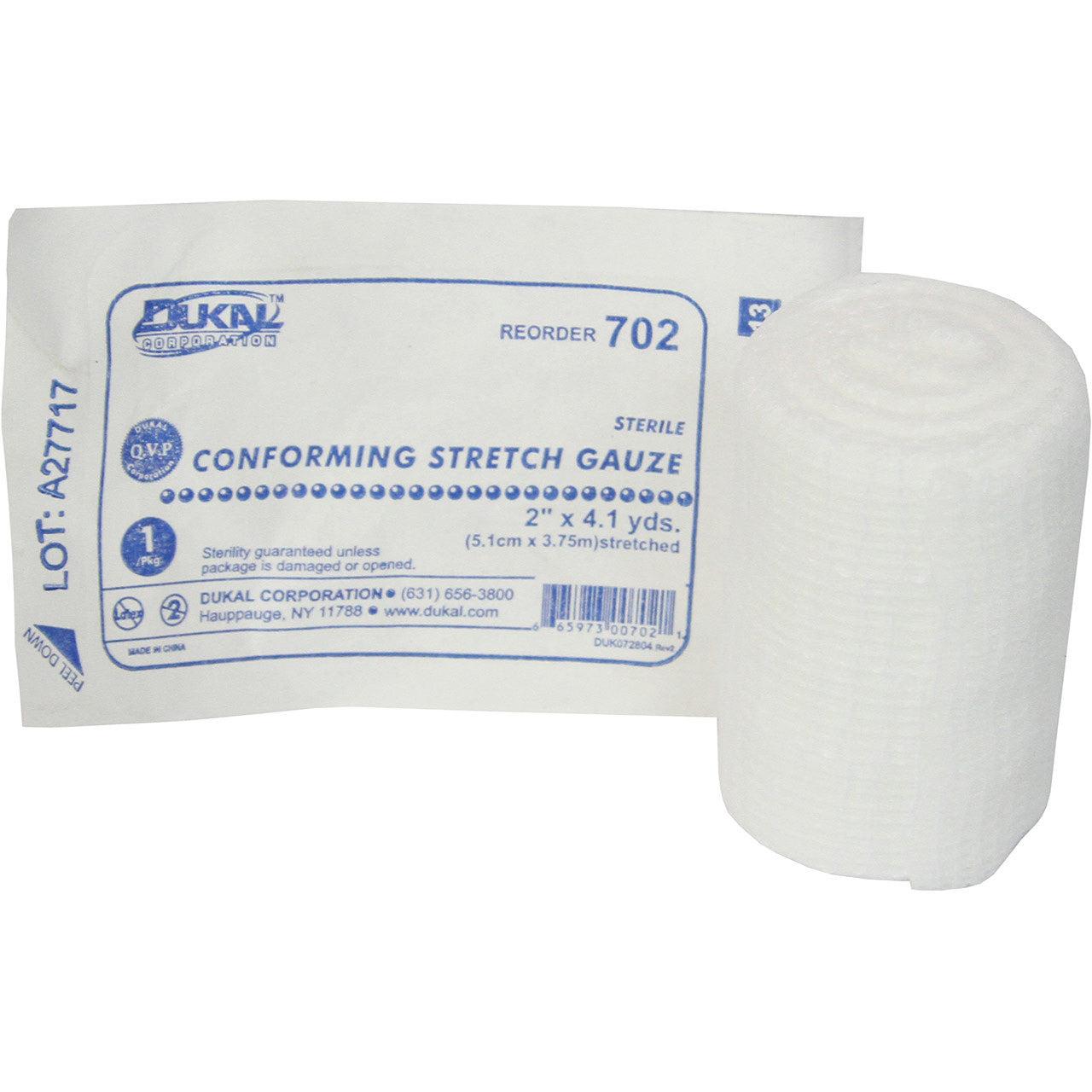 Conforming Stretch Sterile Gauze with packaging