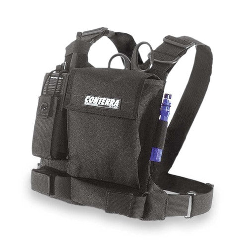Conterra Tool Chest - Radio Harness in black, with gear (not included)