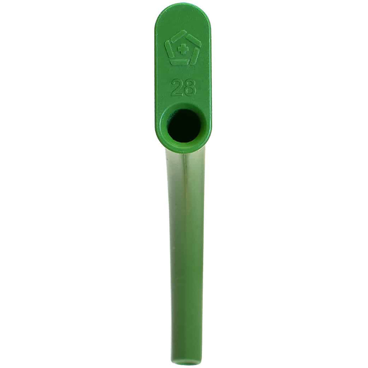 Pre-Lubricated Naso Airway showing nasal applicator handle