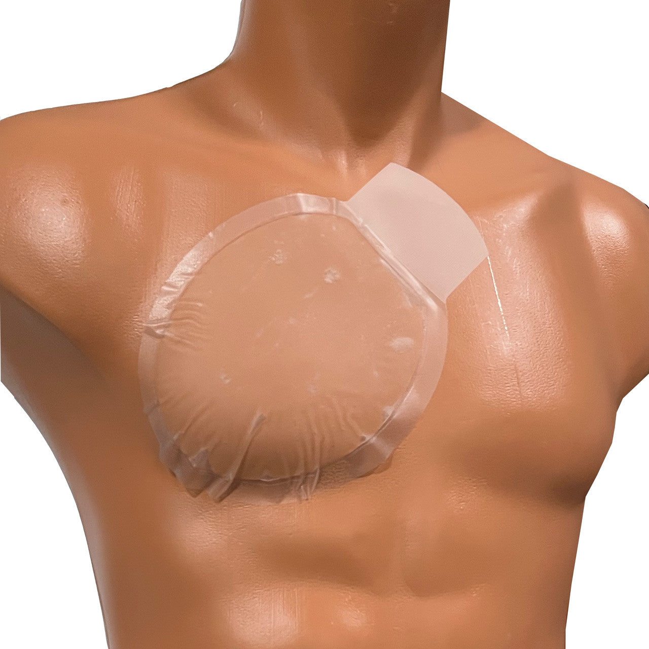 Halo Chest Seal, in use