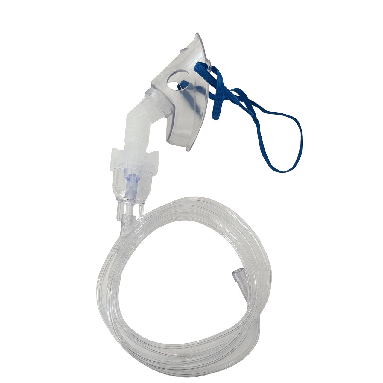 Pediatric Nebulizer Mask Kit, side view with tube