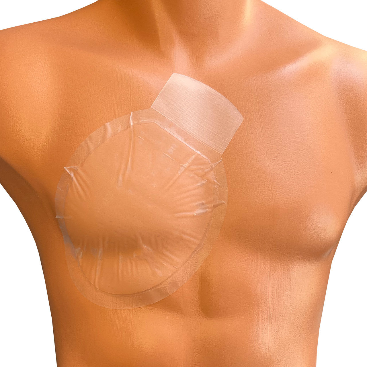 Halo Chest Seal, in use