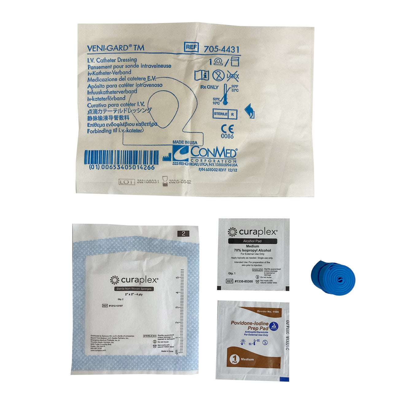 IV Start Kit, Packaging and components