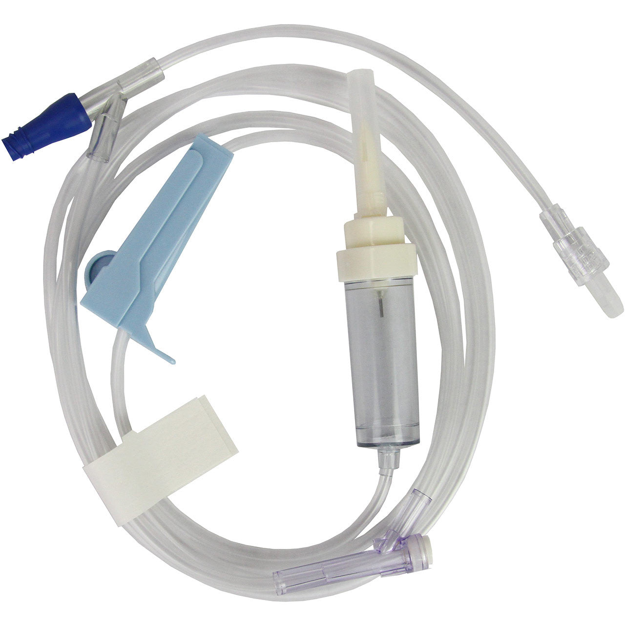 60 DPM Needleless IV Admin Set, all contents