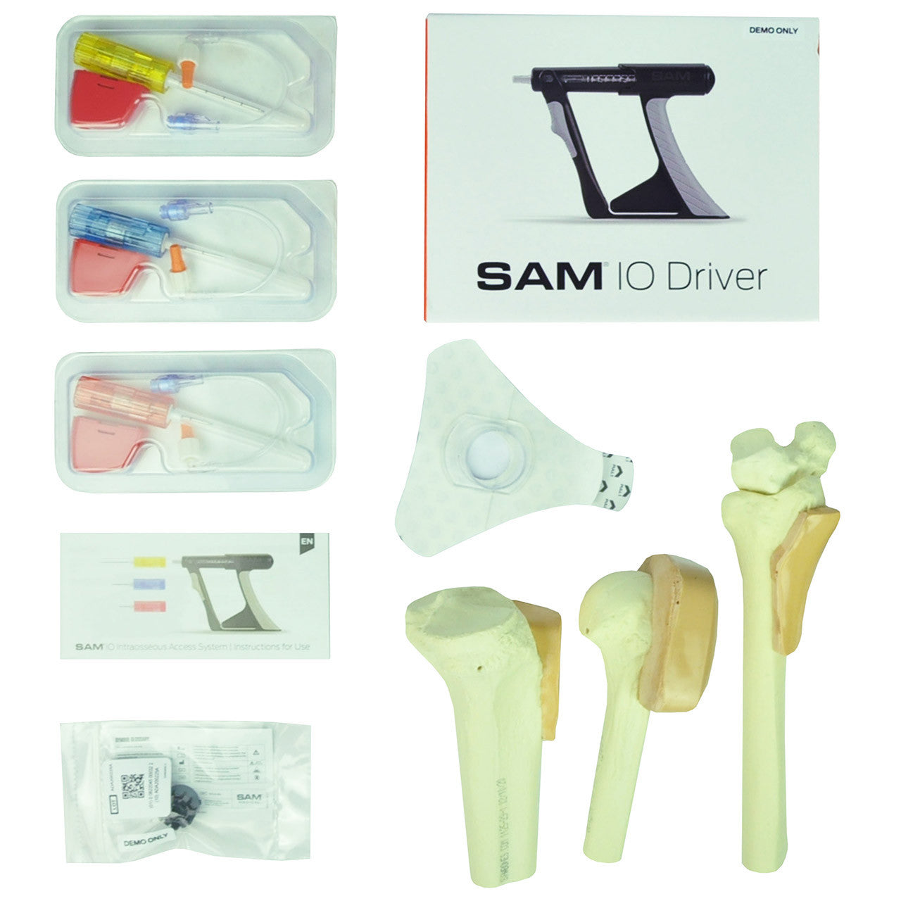 SAM IO Training Kit w/ 3 Bones