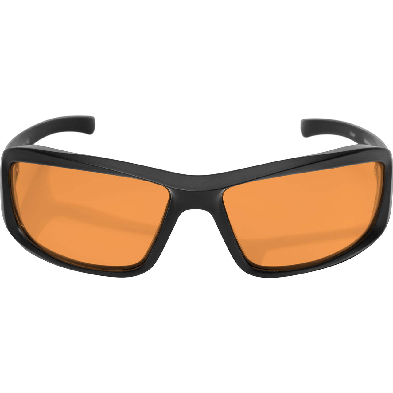 Edge Eyewear Hamel - Black Frame & Tiger Lens, front view of lenses