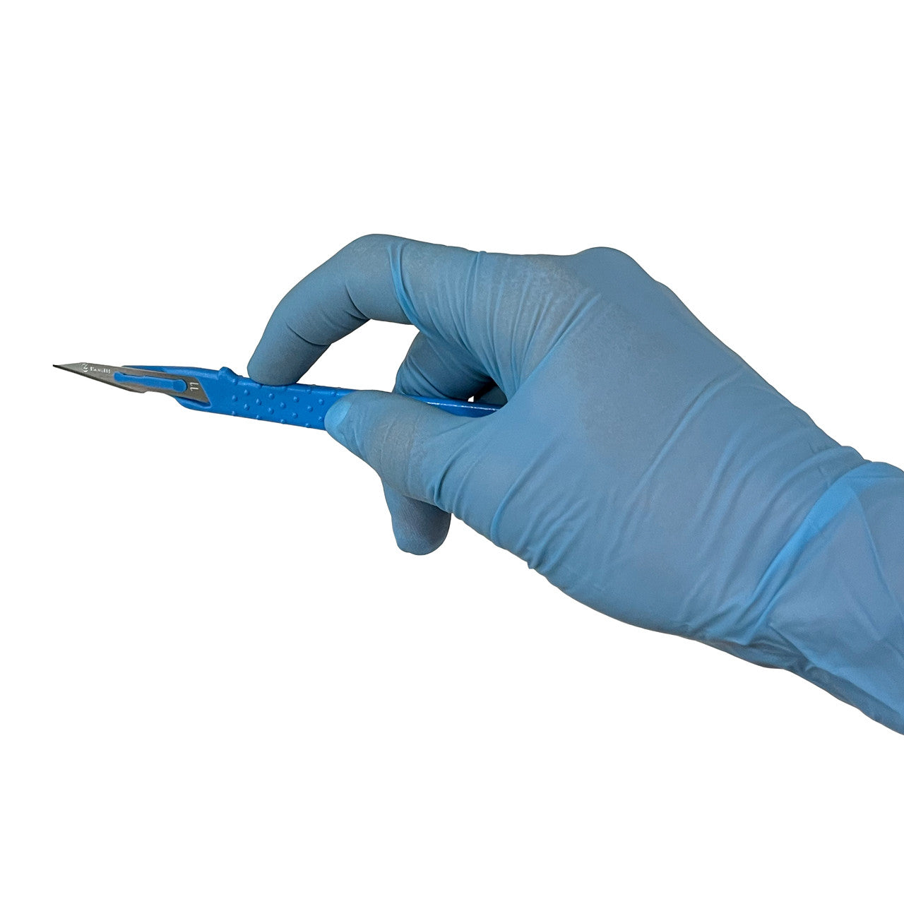 Scalpel, in hand