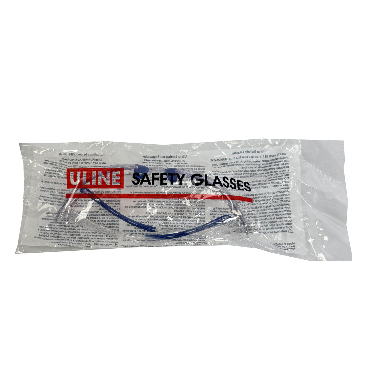 Deluxe Ice Wraparound Safety Glasses
