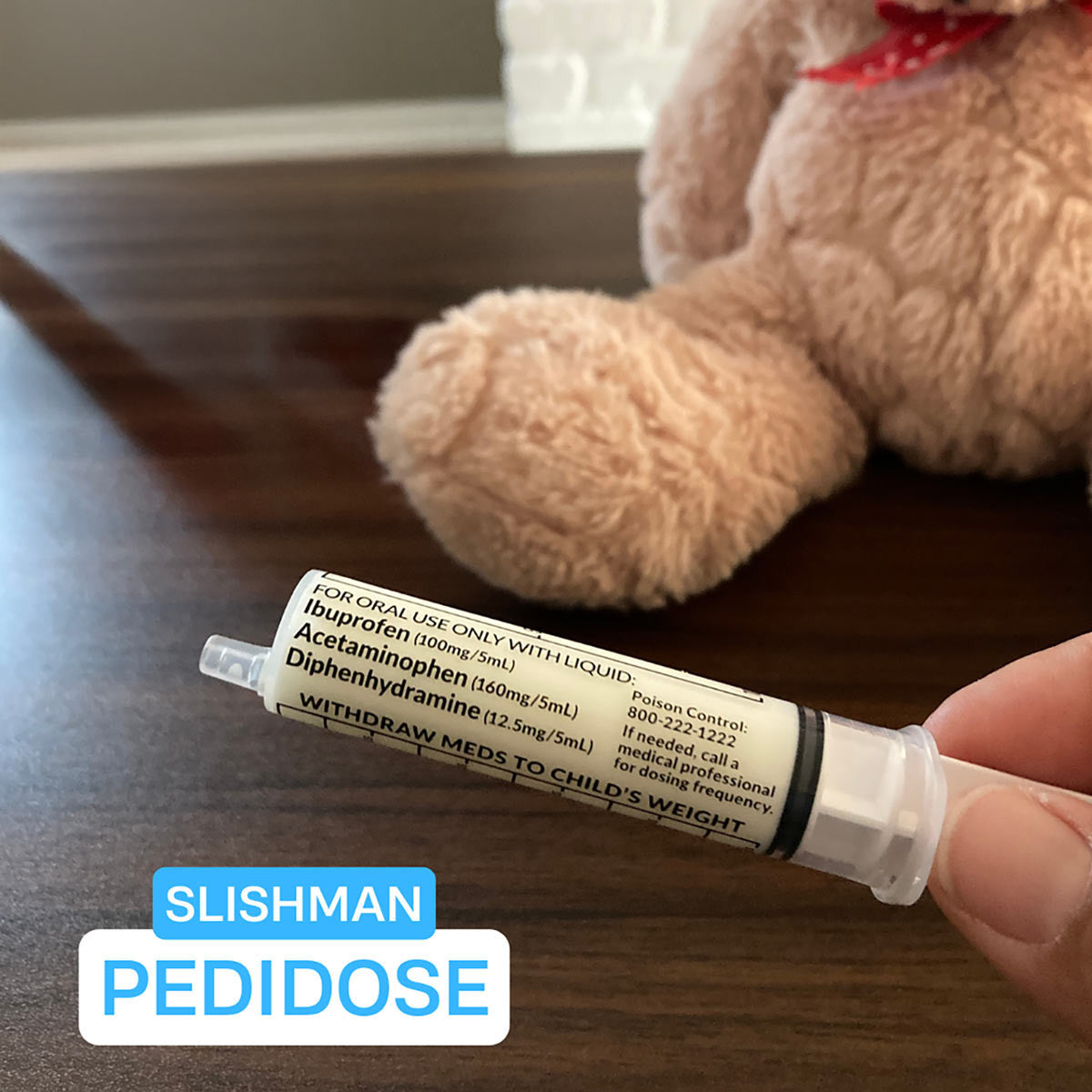Slishman Pedidose - measure common medicine for children