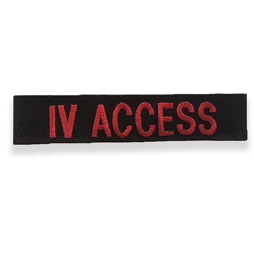 "IV Access" Name Tape