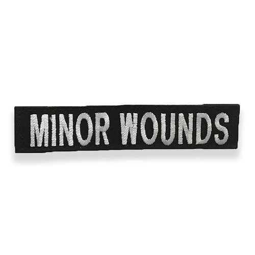 "Minor Wounds" Name Tape