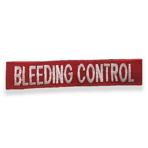 "Bleeding Control" Name Tape