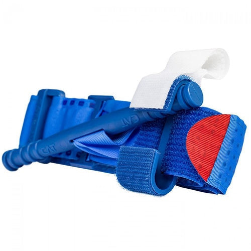 Combat application tourniquet CA, blue trainer by North American Rescue NAR