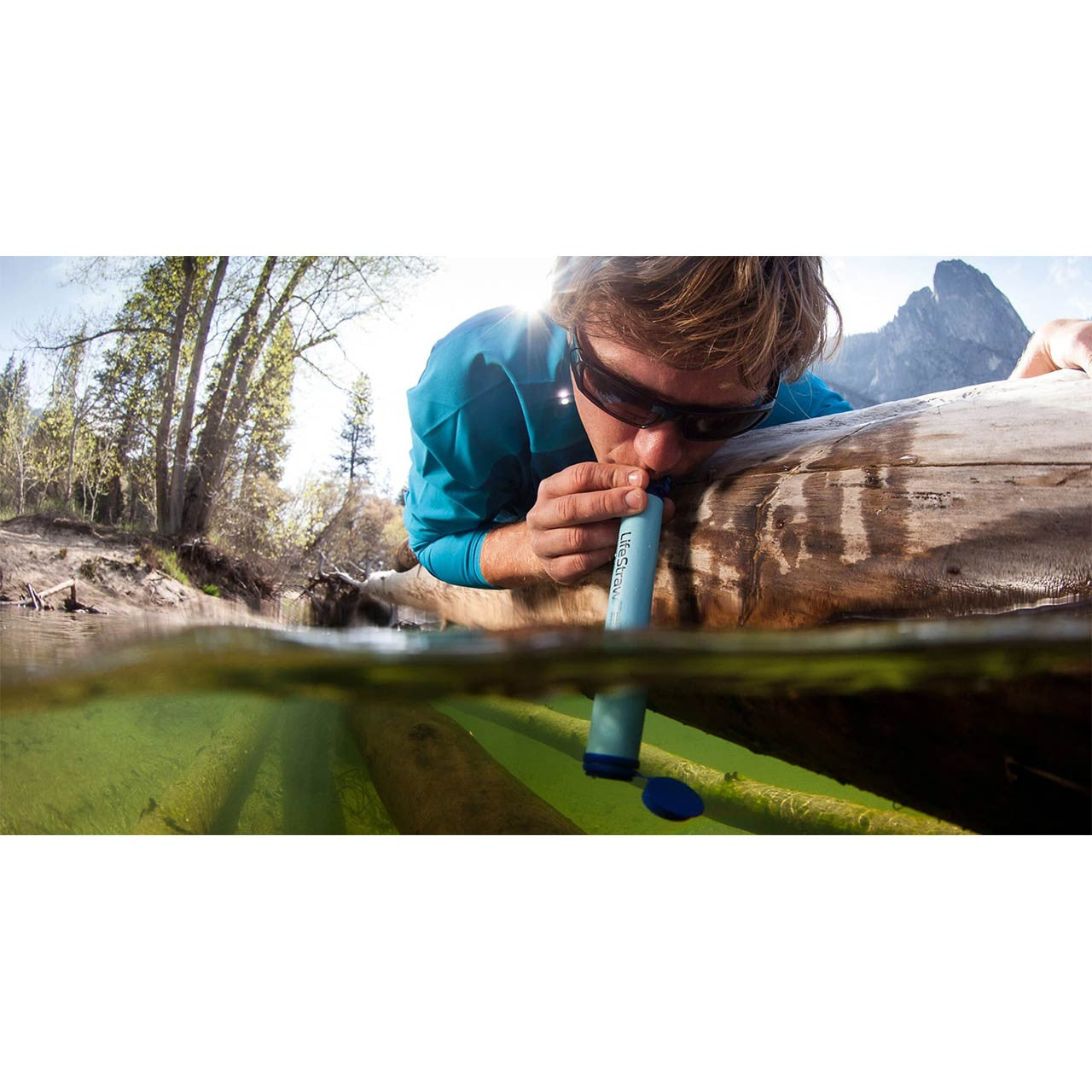 Lifestraw, in use at late