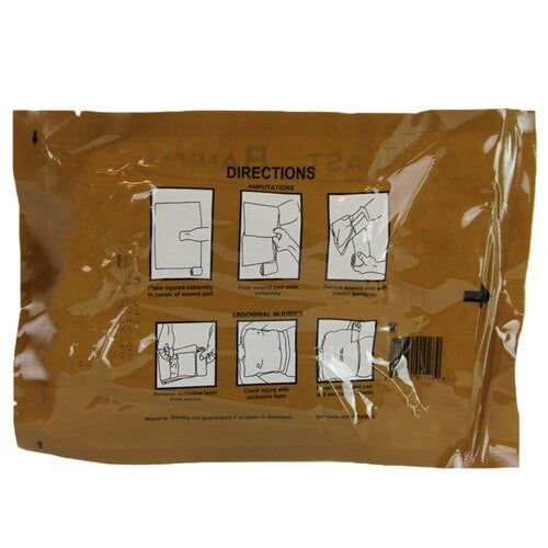 TacMed BLAST Bandage by TacMed Solutions back of packaging