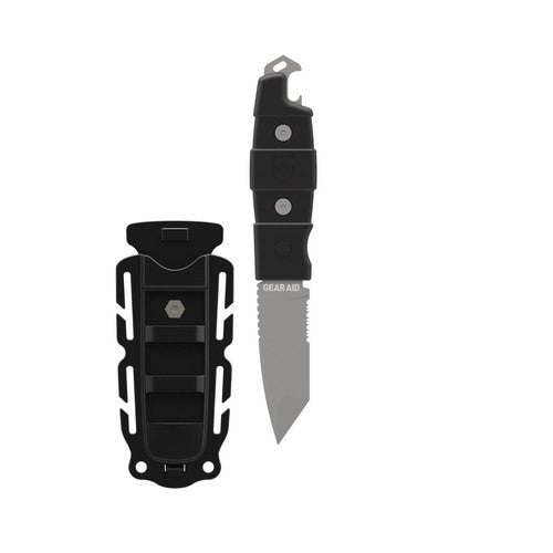 Kotu Tanto Knife, 3" Blade, Black