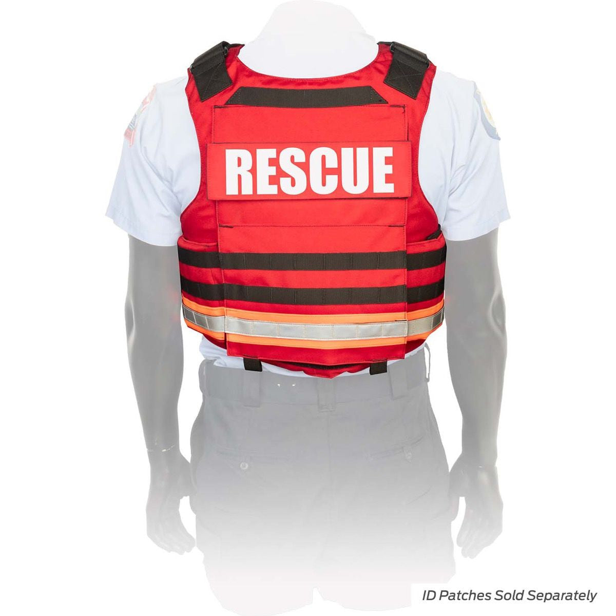 NAR Responder Ballistic PPE Vest IIIA, Red