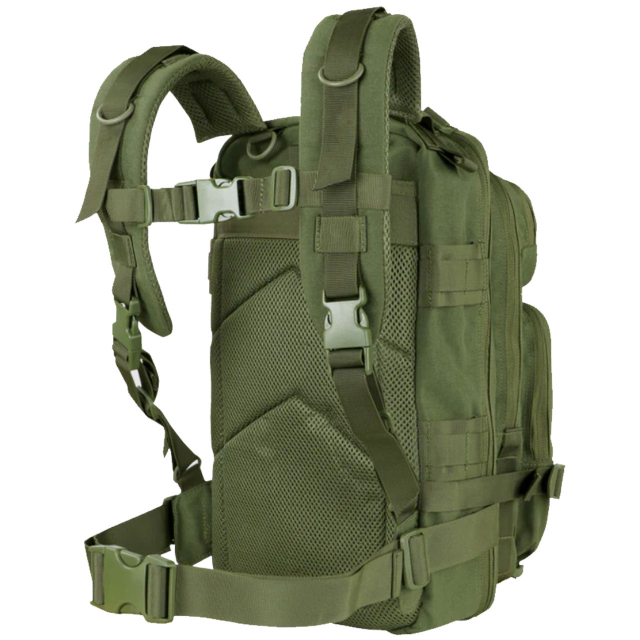 Compact Assault Pack, 24L, OD Green, back