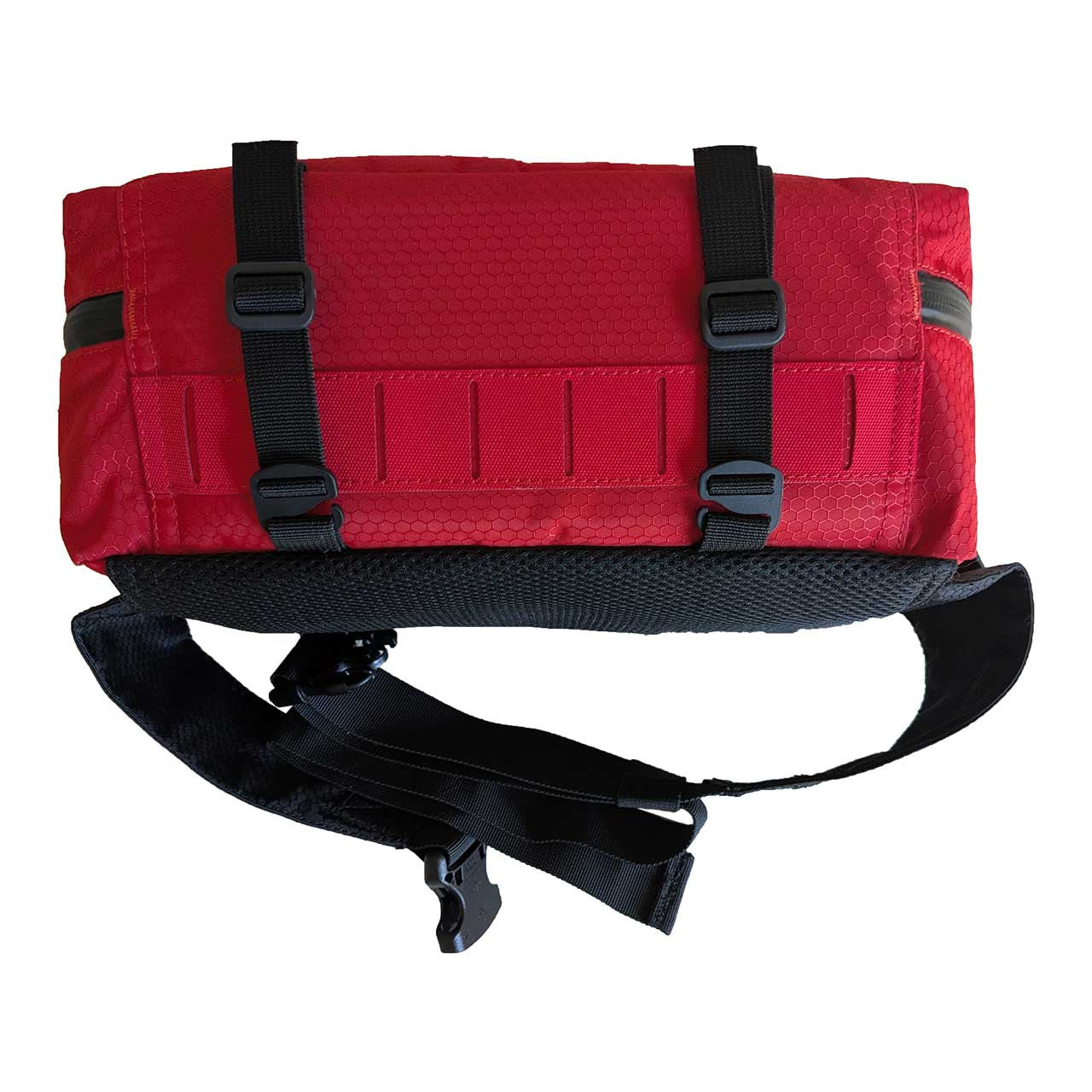 Agilis Wilderness First Aid Kit - bottom with MOLLE ladders and straps
