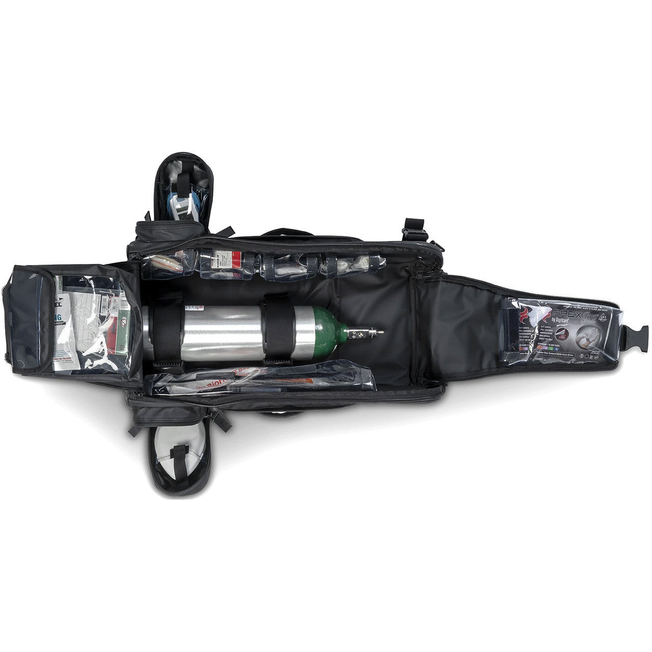 MERET Recover Pro X O2 Response Bag, Black-loaded (contents not included)