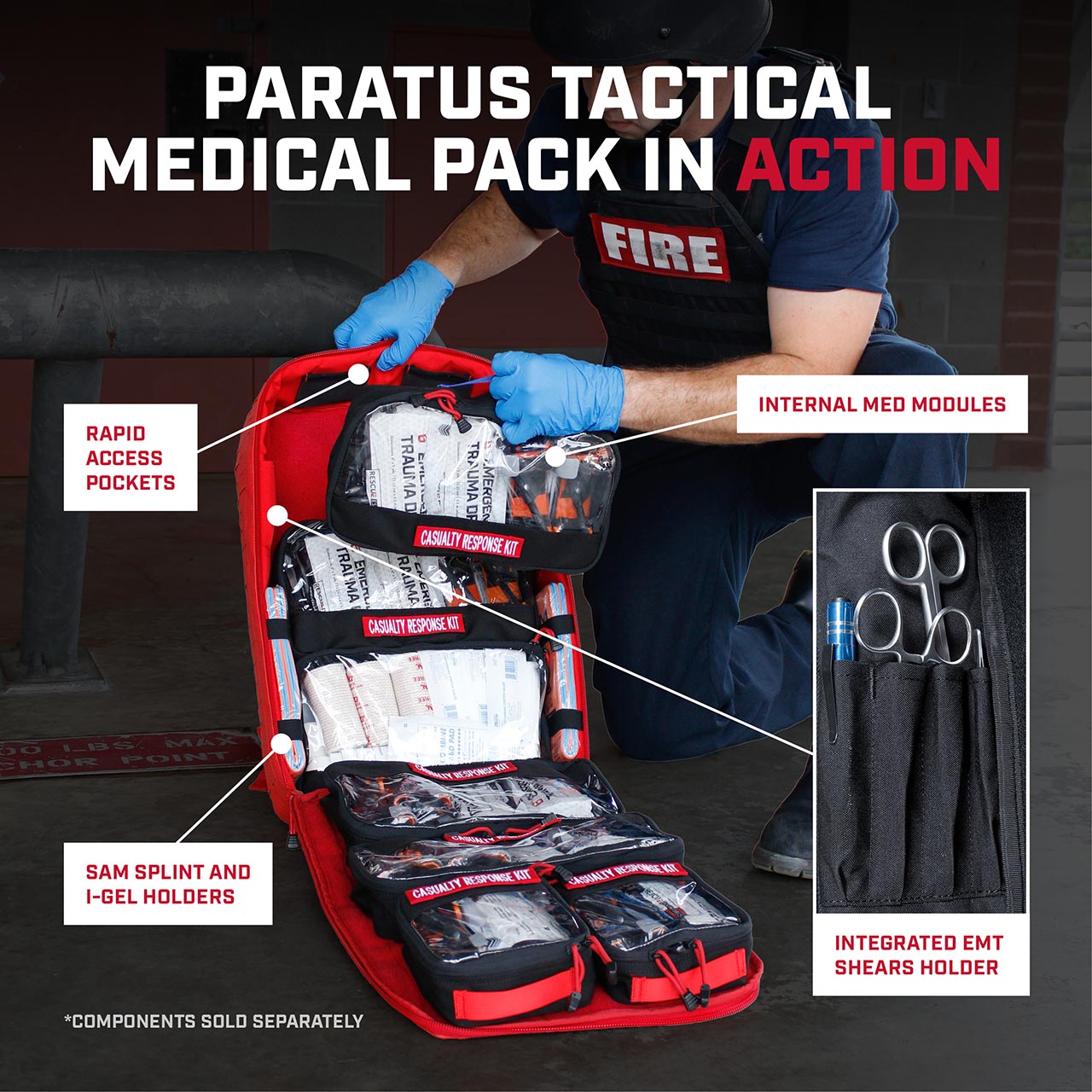 Paratus Tactical Medical Pack