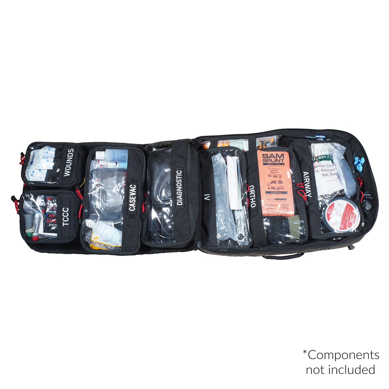 Paratus Tactical Medical Pack, loaded