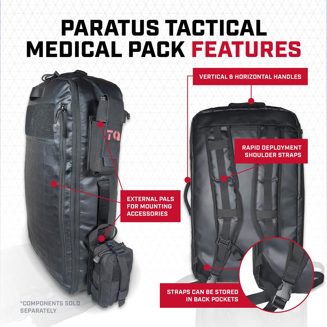 Paratus Tactical Medical Pack