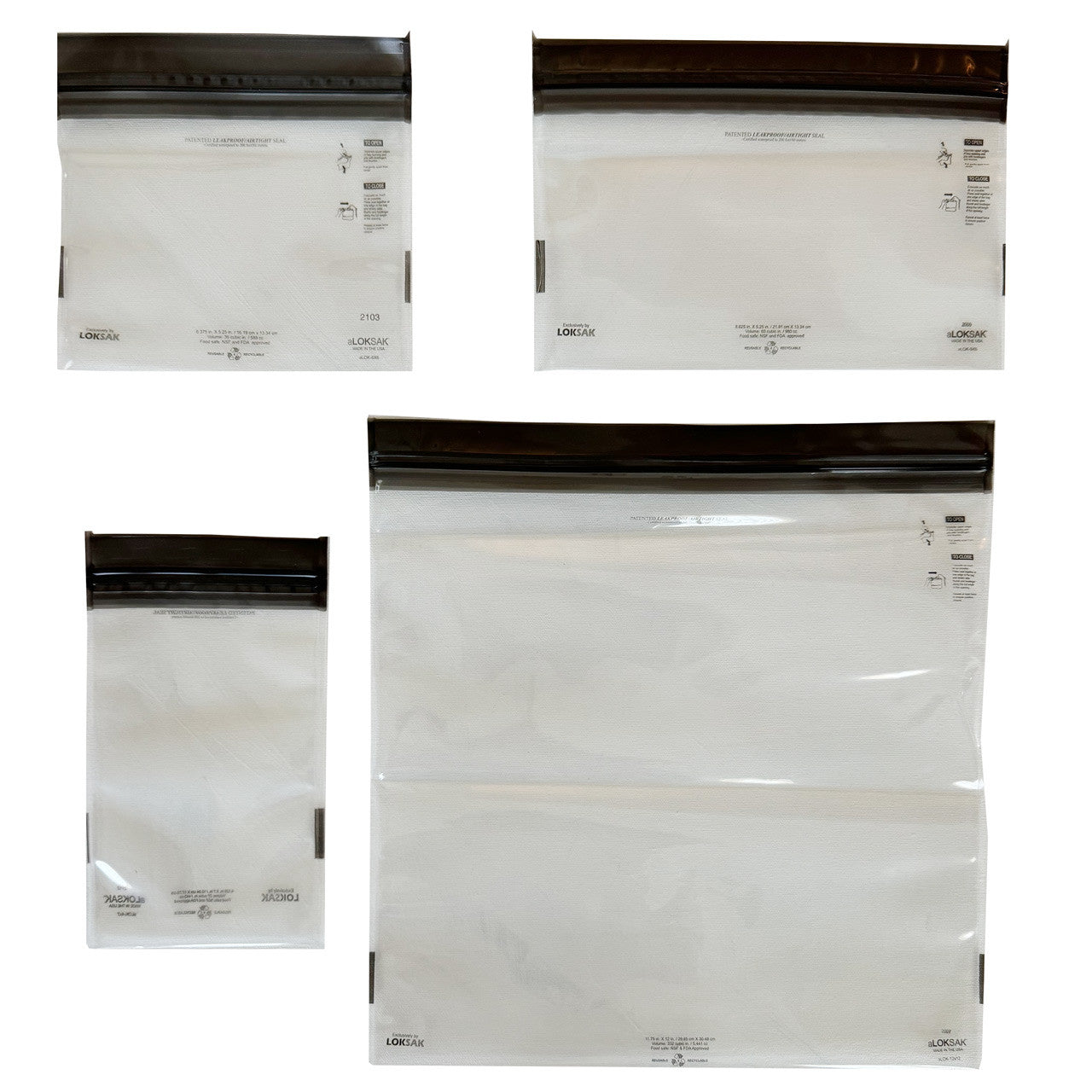 aLOKSAK® Waterproof Bags (Large Multi Pack)