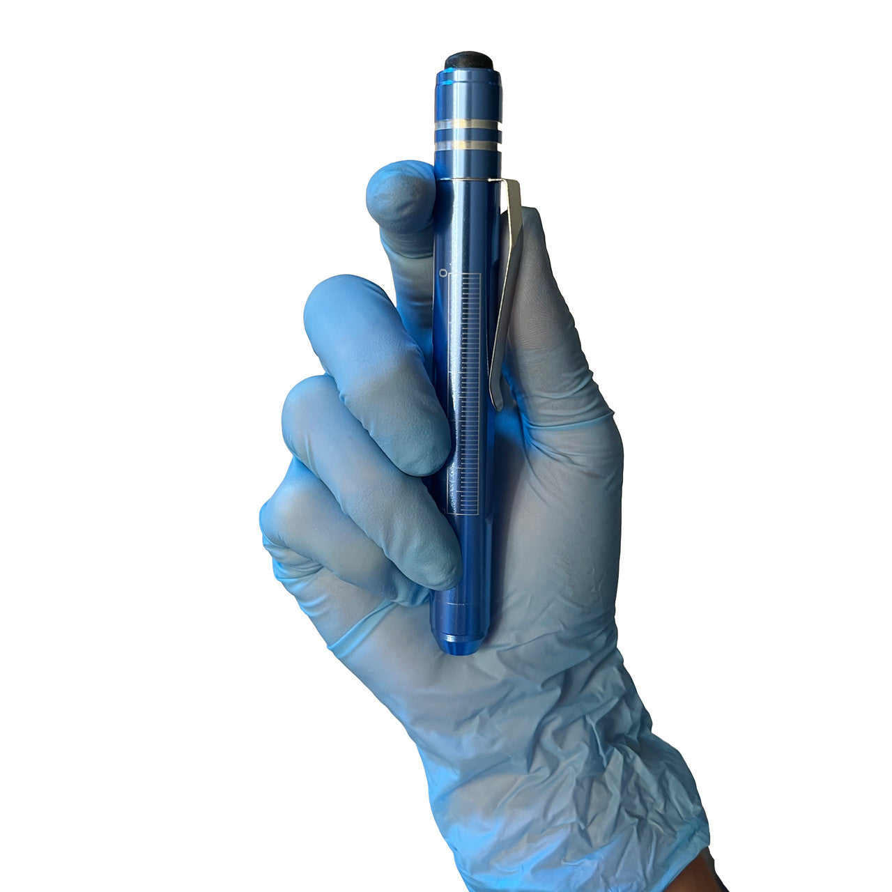 Rescue Essentials Reusable LED Penlight in hand
