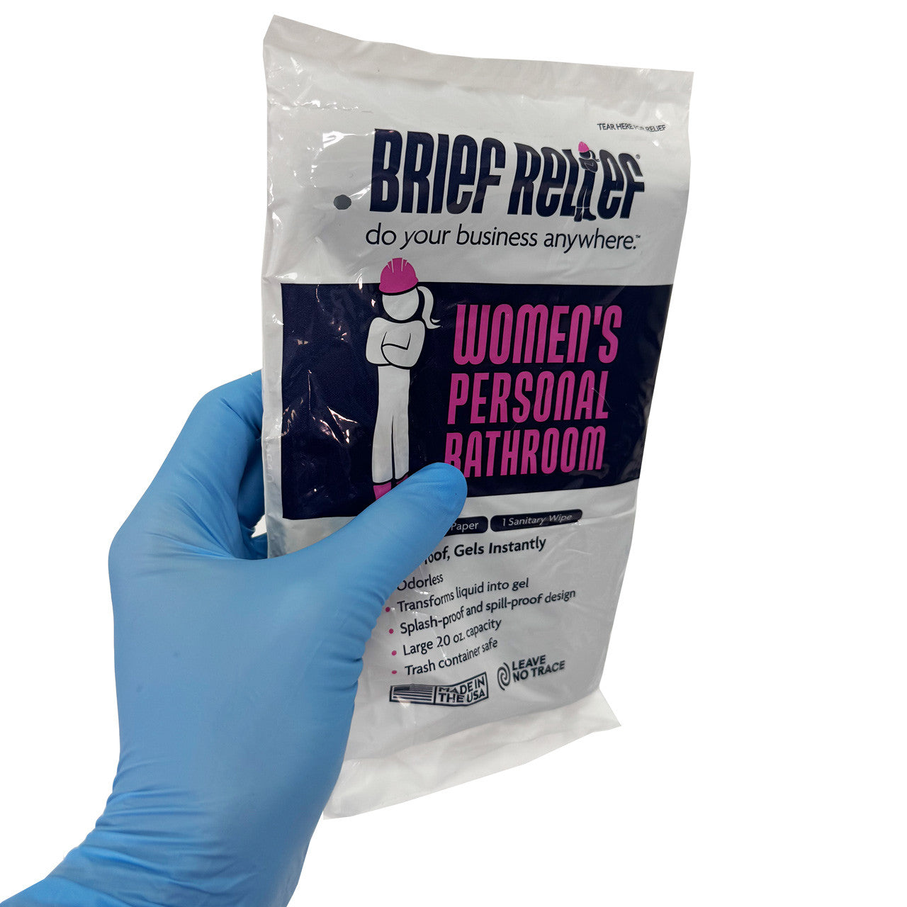 Brief Relief Liquid Waste Bag for Women