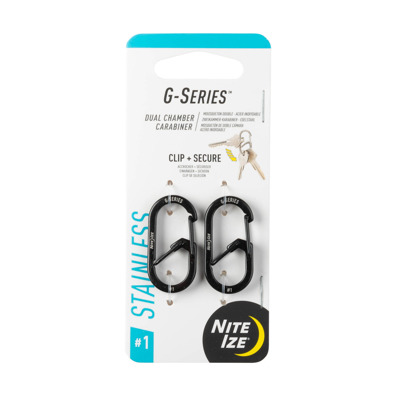 エマーソンギア　マルチカムアリッド　G2 新品未開封　レプリカ G-Series® Dual Chamber Carabiner #1, 2 Pack – Rescue Essentials