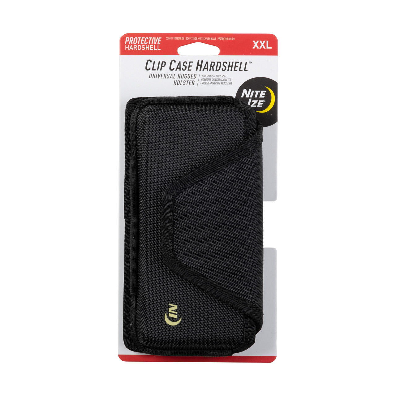 Clip Case Hardshell™ Horizontal Universal Rugged Holster, front packaged (XXL)