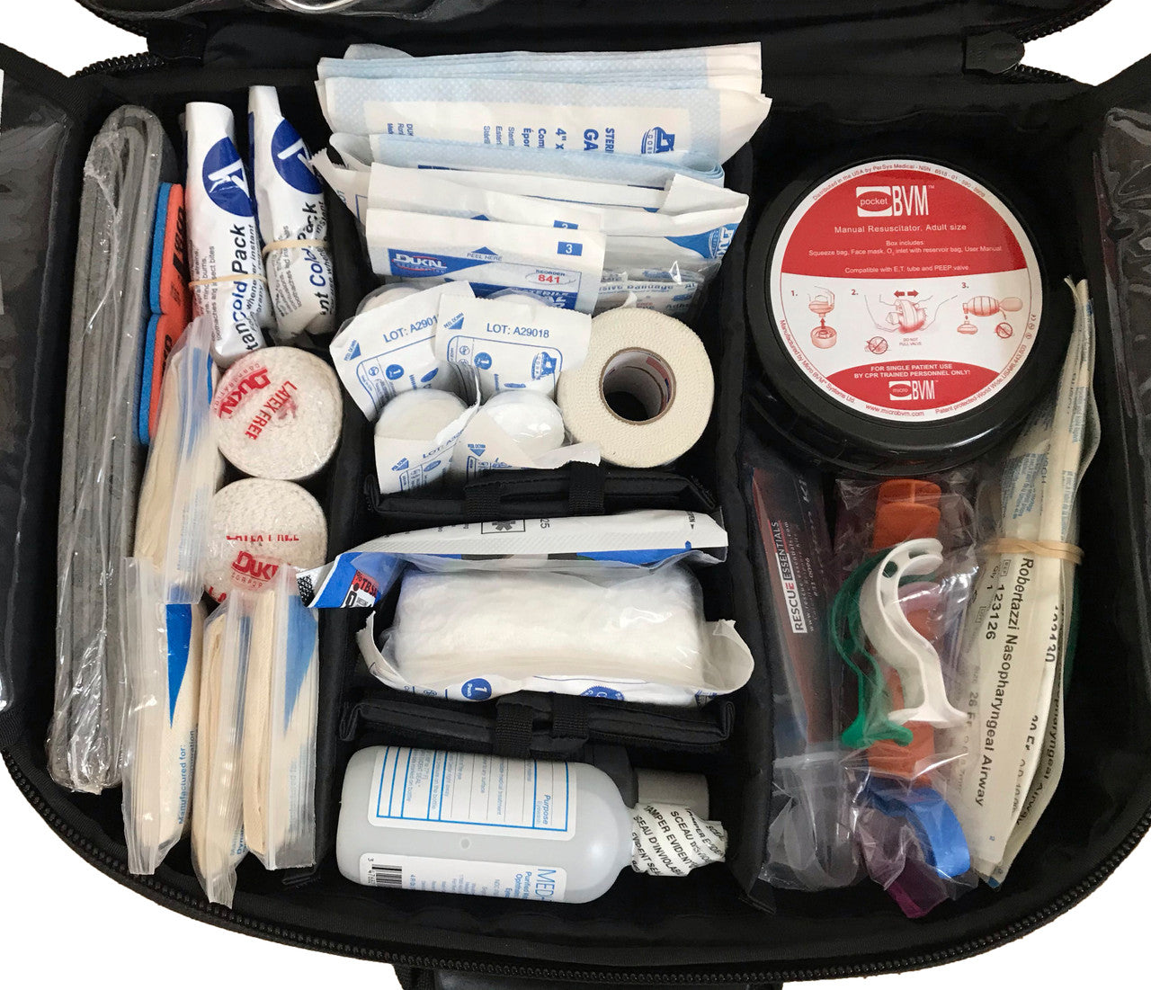 Executive Protection Kit (EPK) contents up close