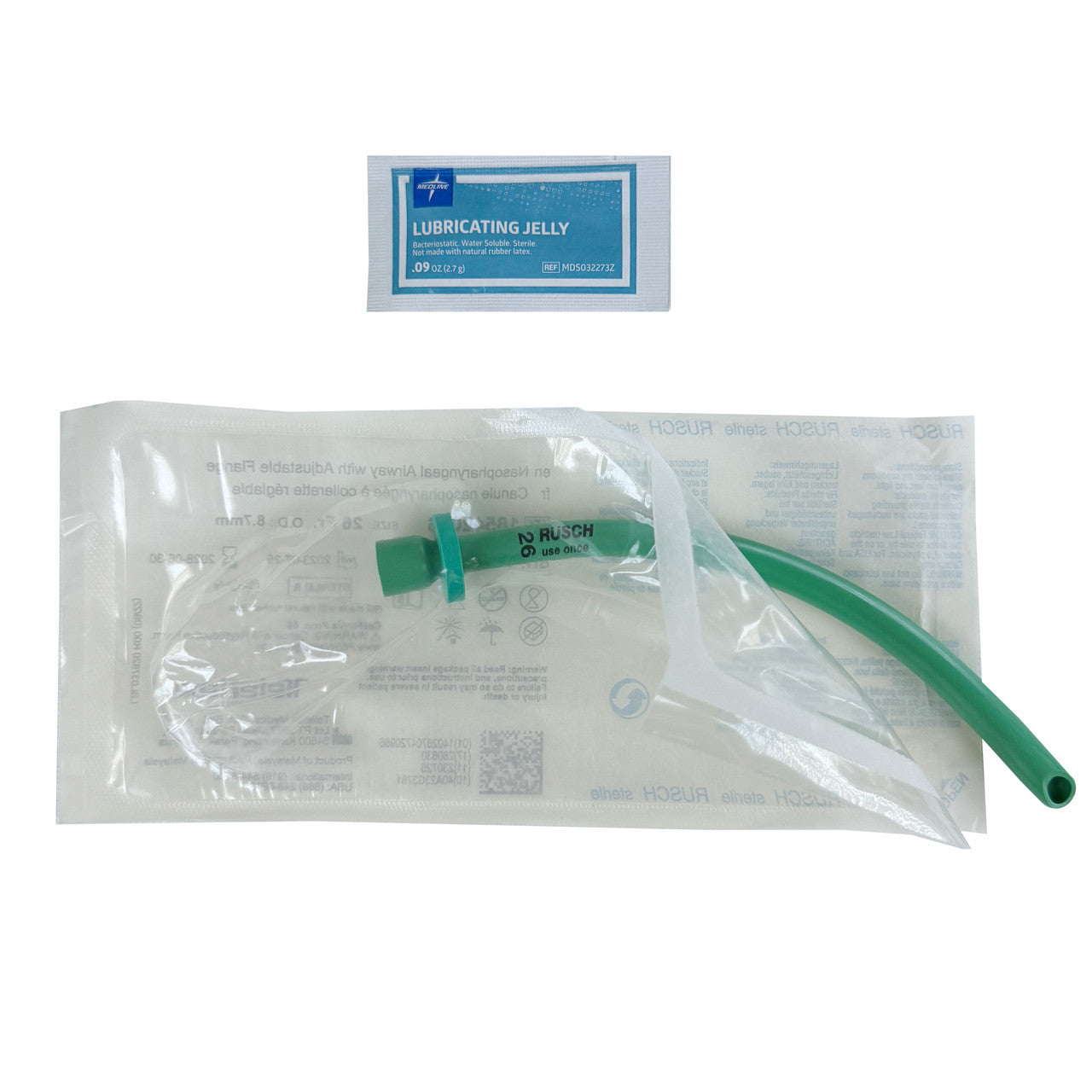 Rusch® Latex-Free Robertazzi Nasopharyngeal Airway w/ Lube