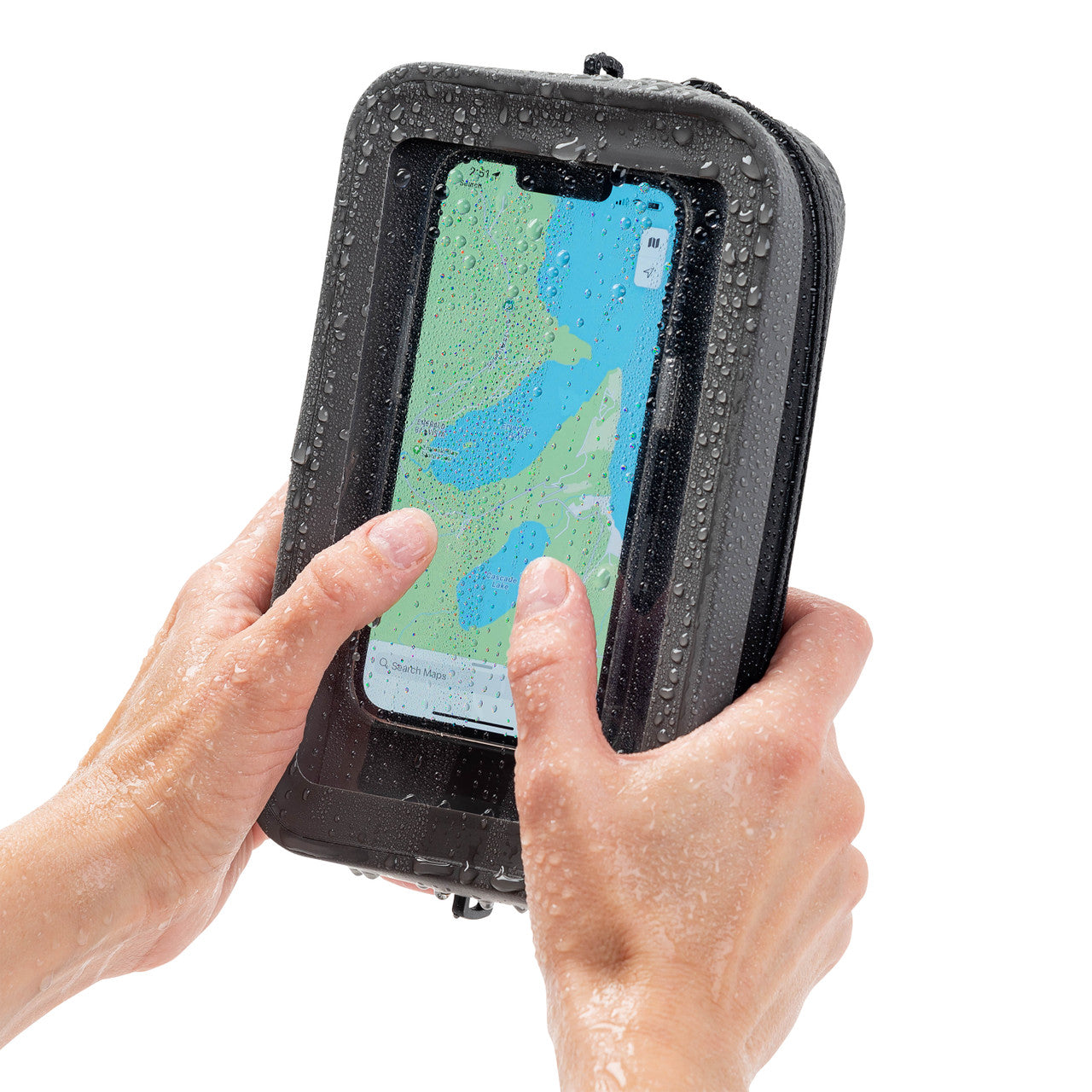 RunOff® Waterproof Hip Pack, in use
