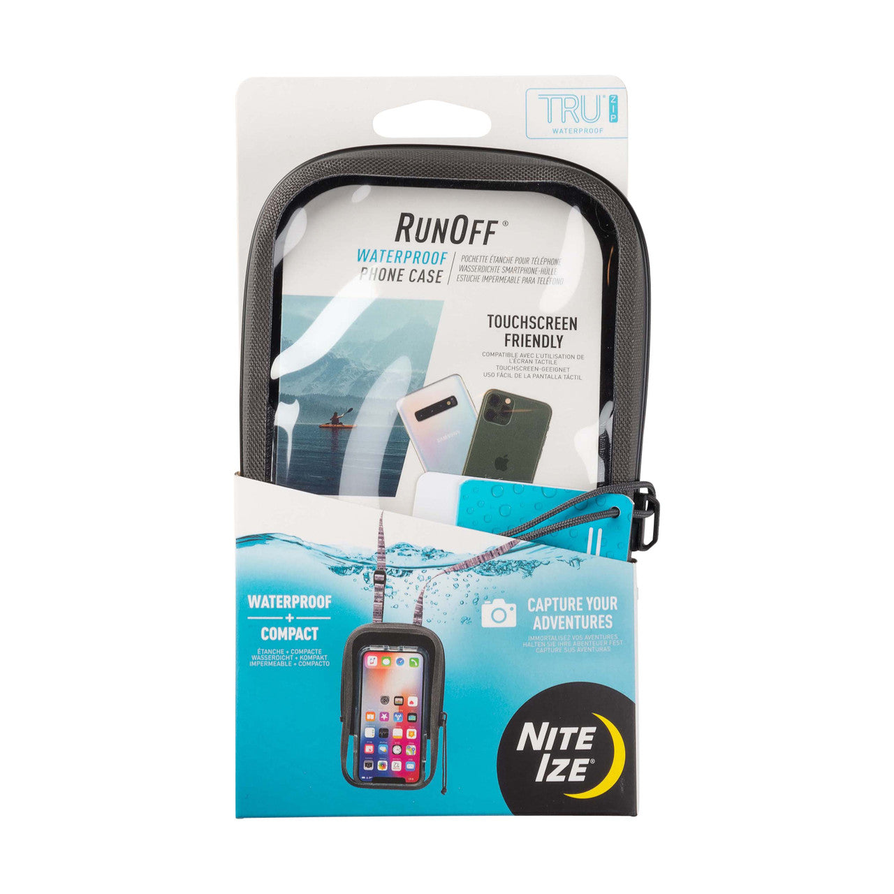 RunOff® Waterproof Phone Case, in packaging