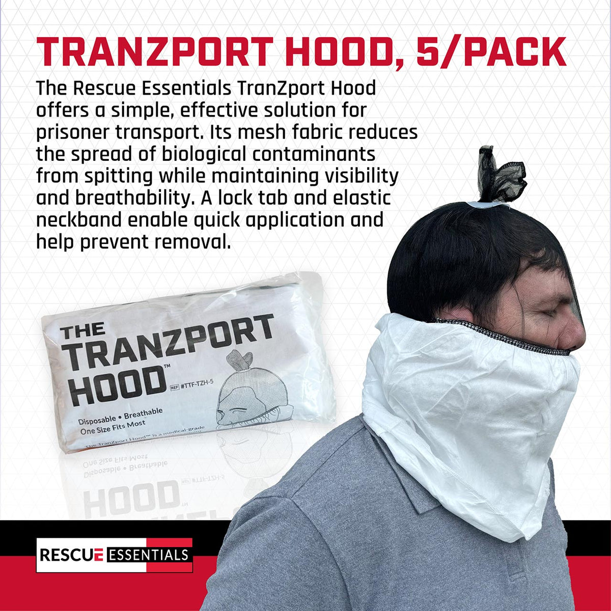 TranZport Hood, 5/Pack