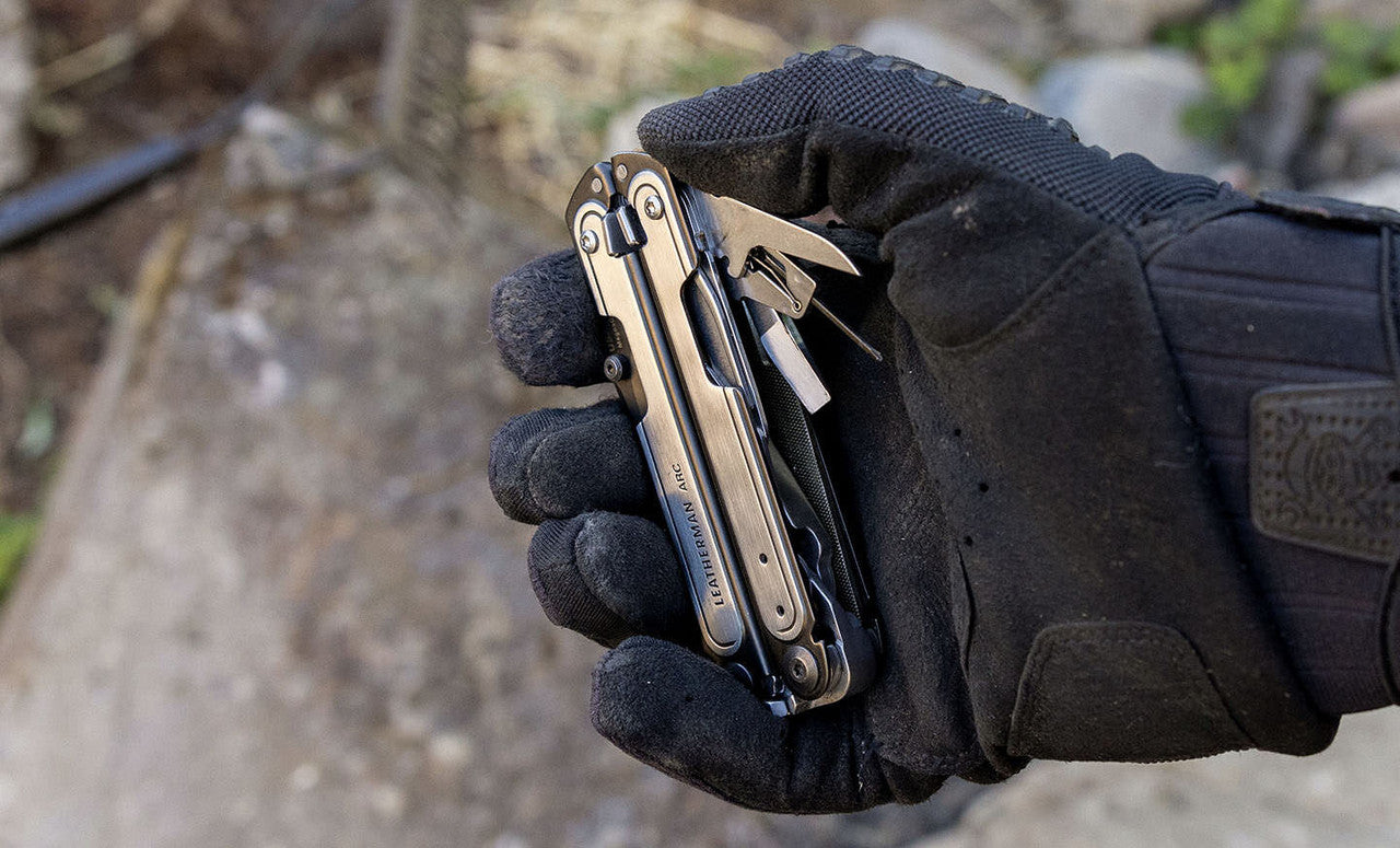 Leatherman ARC Multitool in use