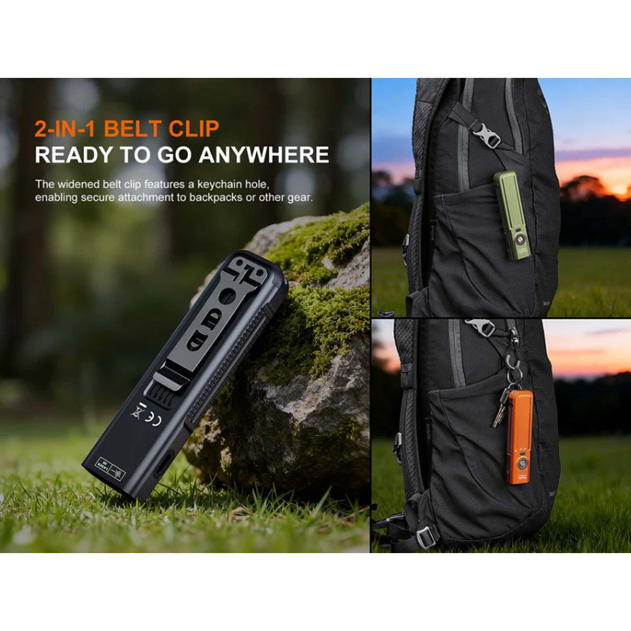 Fenix E06R PRO Flat Flashlight