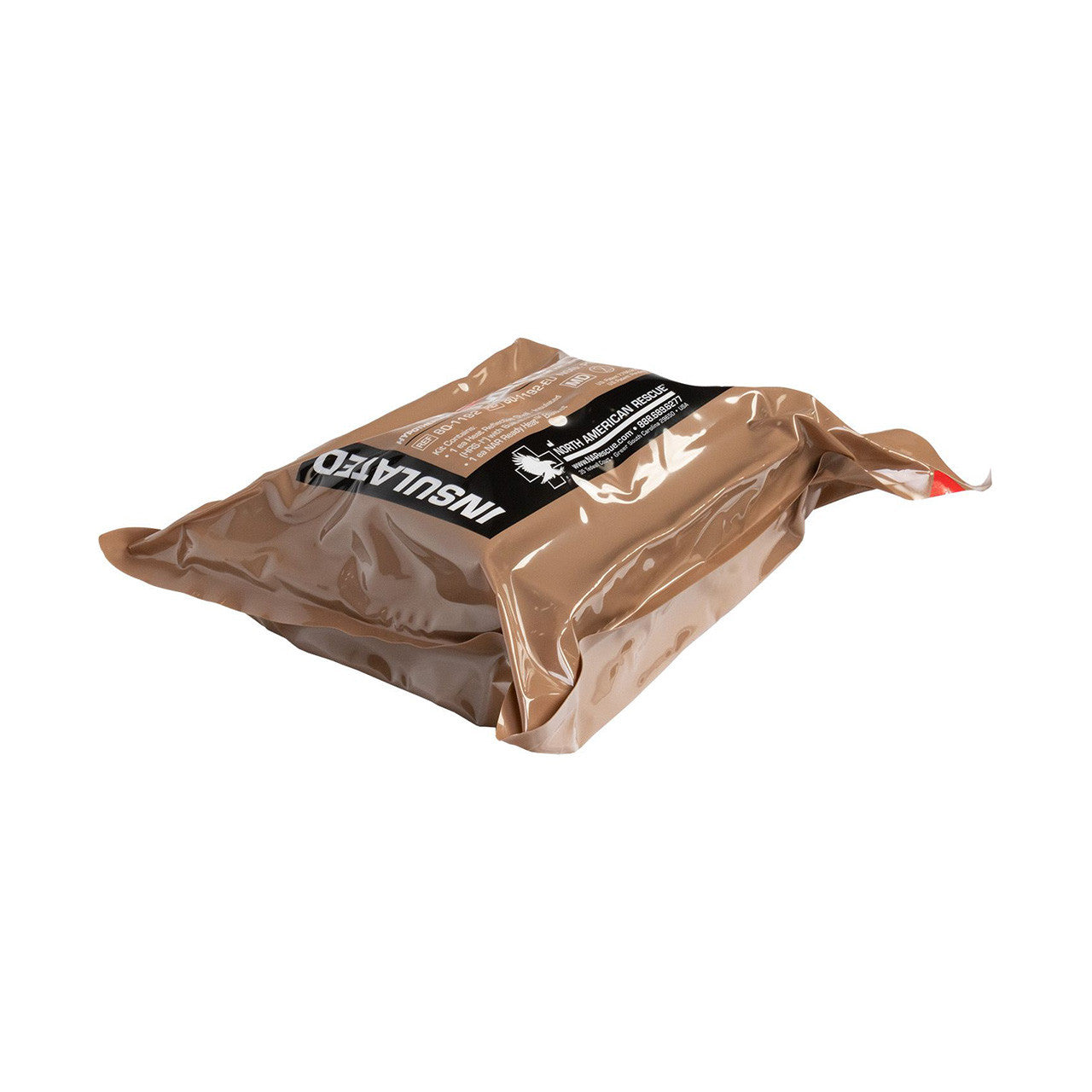 Insulated Hypothermia Prevention & Management Kit, side of packaging