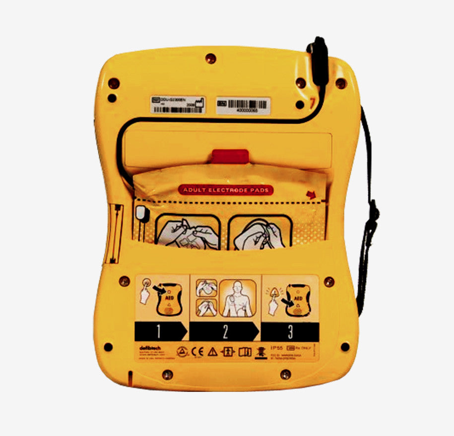 Lifeline View AED, Back