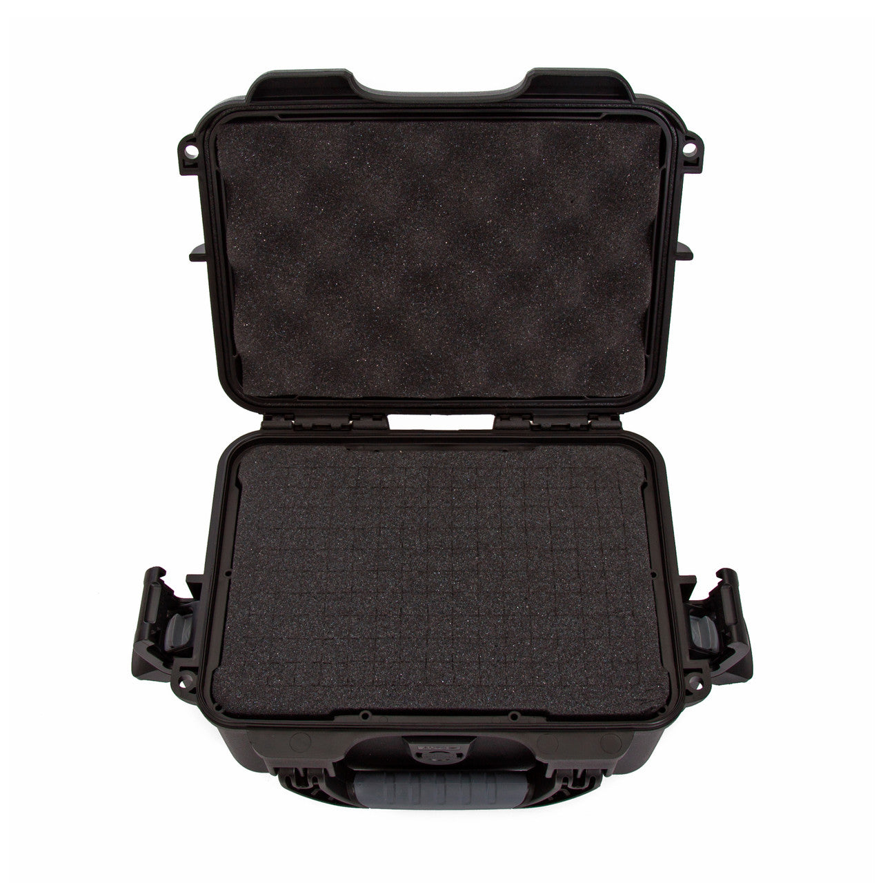 Nanuk 904 Case-Black, open with foam