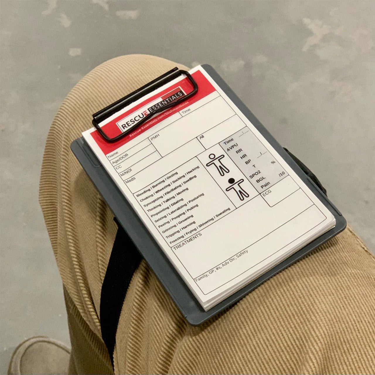 Slishman Notes - Patient Assessment Notepad