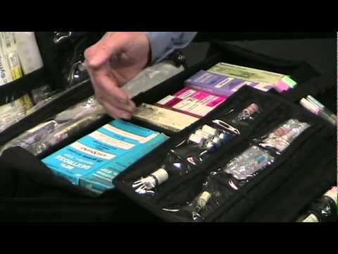 Load video: Conterra Med Pro XL Medication Organizer