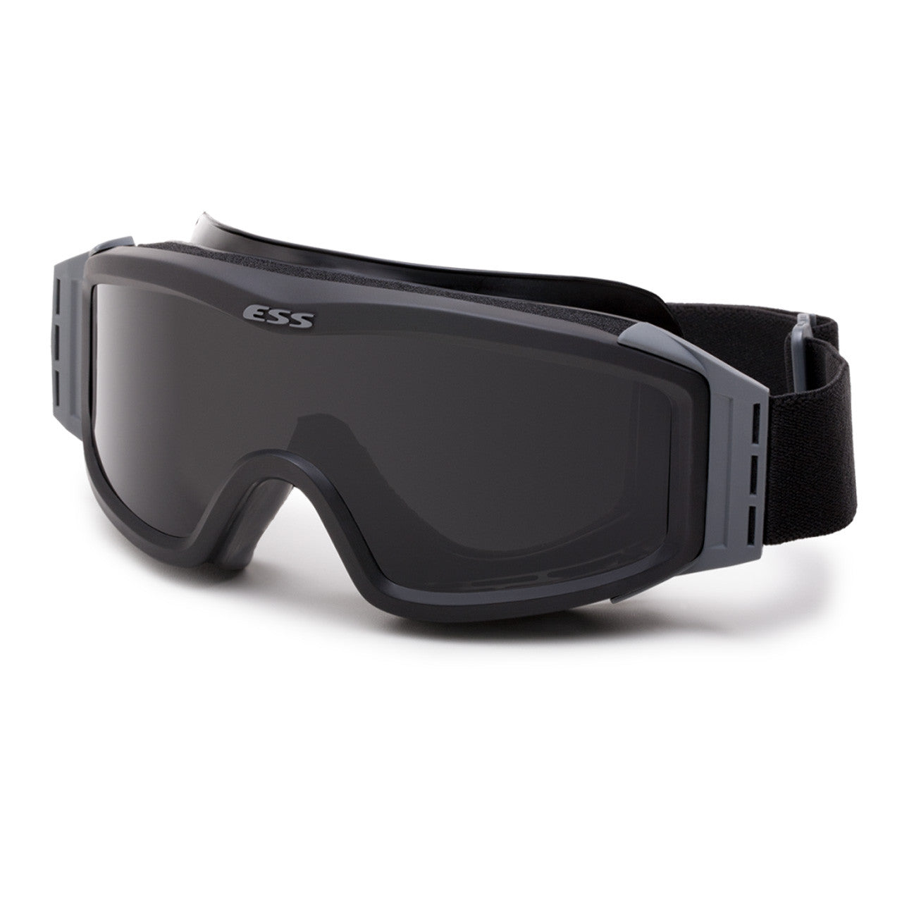 ESS Anti-Fog, Scratch-Resistant Tactical Goggles, Clear/Smoke Gray Lens Color