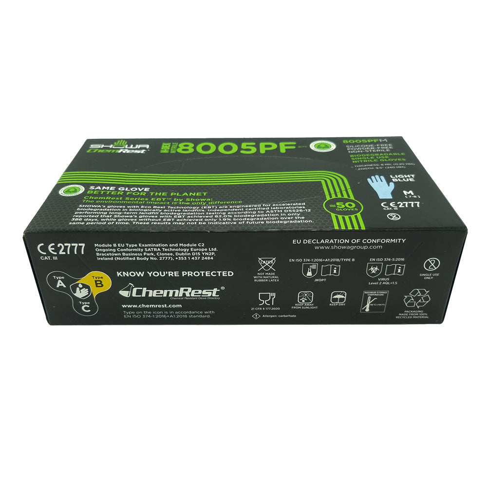 Nitrile Gloves, box of 50