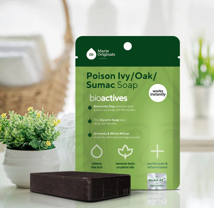 Poison Ivy/Oak Soap 1oz - Package and soap