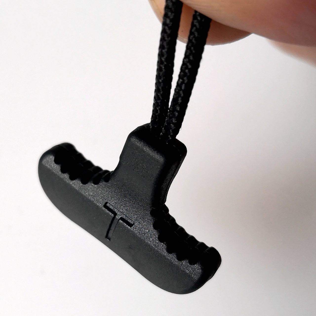 Rescue Essentials T Grip Zipper Pulls, in use