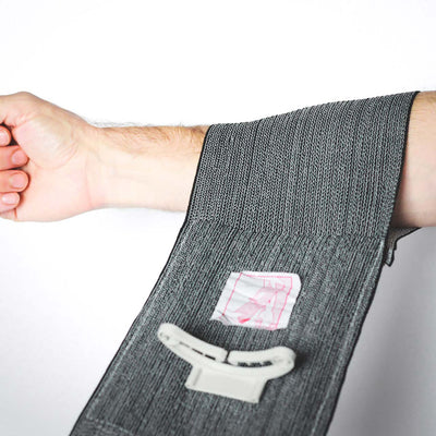 Israeli Emergency Bandage, on arm